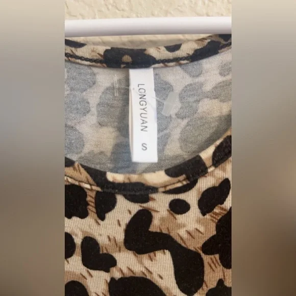 LONGYUAN SMALL Leopard DRESS - Picture 6 of 9